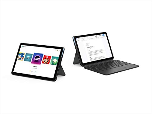 Lenovo IdeaPad Duet 10.1" Full HD Touchscreen 2-in-1 Chromebook, MediaTek Helio P60T, 4GB RAM, 128GB SSD, Chrome OS