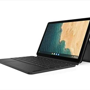 Lenovo Chromebook Duet, 2-in-1, 10.1" WUXGA (1920 x 1200) Display, MediaTek Helio P60T, 4GB LPDDR4X RAM, 128GB eMCP SSD, Chrome OS (Renewed)