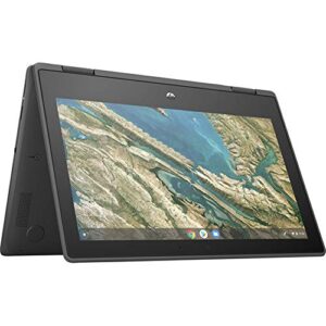 hp chromebook x360 11.6″ intel celeron n4020 dual-core 32gb emmc 4gb lpddr4 chrome os 2-in-1 touchscreen laptop