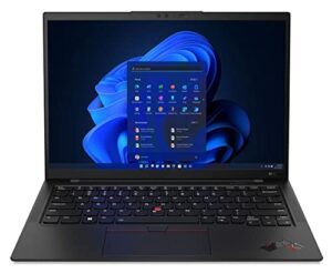 lenovo gen 10 thinkpad x1 carbon laptop with intel core i5-1240p processor, 14″ wuxga 400nits anti-glare touchscreen display, 16gb ram, 512gb ssd, backlit keyboard, fingerprint reader, and win11 pro