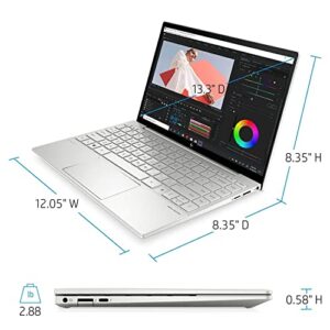 2022 Newest HP Envy Laptop, 13.3" Full HD 1080P Non-Touch 400nits Display, Intel Core i5-1135G7 Quad-Core Processor, 8GB RAM, 128GB SSD, Backlit Keyboard, WiFi 6, Webcam, HDMI, Windows 11 Home, Silver