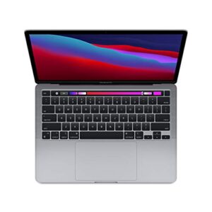 Late 2020 Apple MacBook Pro with Apple M1 Chip (13 inch, 8GB RAM, 512GB SSD Storage) Space Gray (Renewed)