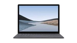 microsoft laptop 3 (pku-00001) | 13.3in (2256 x 1504) touch-screen | intel core i5 processor | 8gb ram | 256gb ssd storage | windows 10 pro | (alcantara) platinum