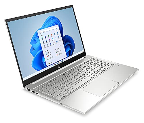 2022 HP Pavilion 15.6" FHD Touchscreen Laptop 12th Gen 10-Core Intel i5-1235U 32GB DDR4 2TB NVMe SSD Iris Xe Graphics HDMI Webcam WiFi-6 Bluetooth Backlit Keyboard Windows 11 Home w/ RATZK 32GB USB