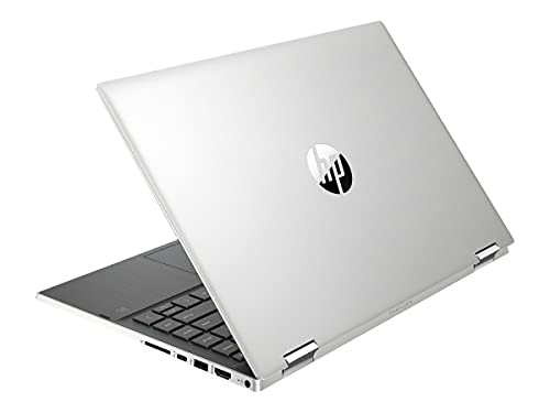 HP Flagship Pavilion X360 14 2-in-1 Laptop Computer 14" HD Anti-Glare Touchscreen 11th Gen Intel Core i3-1115G4 (Beats i5-1035G4) 8GB RAM 512GB SSD HDMI USB-C B&O Audio Win10 Pro Silver + Pen