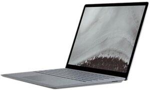 microsoft surface laptop 2 (intel core i5, 8gb ram, 256gb) – platinum (renewed)