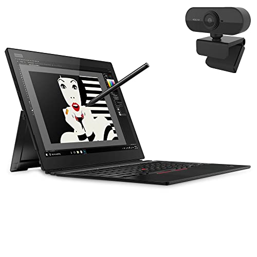 Lenovo ThinkPad X1 Tablet Gen 3 Business Laptop, 13" QHD+ (3000 x 2000) 400 nits Touchscreen, Quad-Core i7-8650U up to 4.2GHz, 8GB RAM, 512GB PCIe SSD, Win10 Pro, ThinkPad Pen Pro, External Webcam