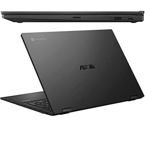 ASUS ChromeBook Flip 15.6" FHD 2-in-1 Touchscreen Laptop, Quad-Core AMD Ryzen 5 3500C (Beat i5-8250U), 8GB DDR4 RAM, 128GB PCIe SSD, WiFi, BT 5.0, Backlit Keyboard, Gun Metal, Chrome OS, Type-C HUB