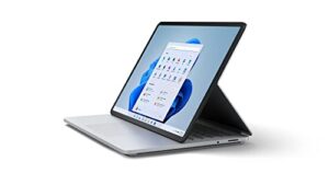 microsoft surface laptop studio – 14.4″ touchscreen – intel® core™ i5 – 16gb memory – 256gb ssd – platinum