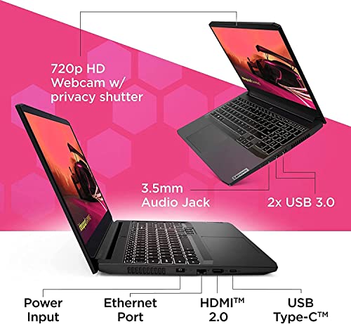 2022 Lenovo IdeaPad 3 Gaming Laptop 15.6" 120Hz, NVIDIA GeForce RTX 3050 Ti 4GB GDDR6, 6-core AMD Ryzen 5-5600H(up to 4.2GHz), 16GB RAM 512GB SSD, Windows 11 (32GB RAM | 1TB PCIe SSD)