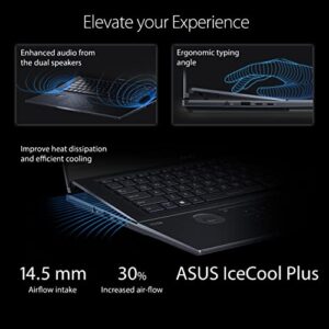 ASUS ZenBook Pro 16X OLED 16 inch 4K OLED 16:10 Touch Display, ASUS Dial, Intel Core i9-12900H, 32GB, 2TB, GeForce RTX 3060 GPU, Windows 11 Pro, Tech Black, UX7602ZM-XB96T