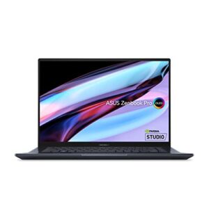 ASUS ZenBook Pro 16X OLED 16 inch 4K OLED 16:10 Touch Display, ASUS Dial, Intel Core i9-12900H, 32GB, 2TB, GeForce RTX 3060 GPU, Windows 11 Pro, Tech Black, UX7602ZM-XB96T