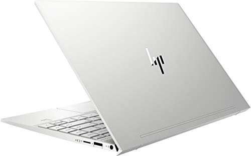 HP Envy Laptop, 13.3" Full HD Screen, Intel Core i5-8265U Quad-Core Processor, 8GB RAM, 256GB SSD, Wi-Fi, Bluetooth, Webcam, Backlit Keyboard, Fingerprint Reader, Windows 10, Silver (Non-Touchscreen)