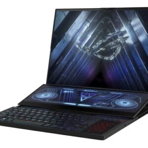 ASUS ROG Zephyrus Duo 16 (2022) Gaming Laptop, 16” 165Hz ROG Nebula HDR QHD 16:10 Display, NVIDIA GeForce RTX 3070 Ti, AMD Ryzen 9 6900HX, 32GB DDR5, 1TB SSD, Windows 11, GX650RW-XS96