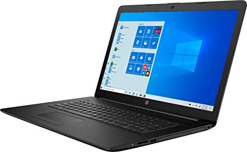 HP 2020 Laptop, 17.3" HD+ Screen, 10th Gen Intel Core i5-1035G1 Quad-Core Processor up to 3.60GHz, 8GB DDR4 RAM, 256GB PCIe NVMe M.2 SSD, DVD-RW, HDMI, Wireless-AC, Bluetooth, Windows 10 Home, Black