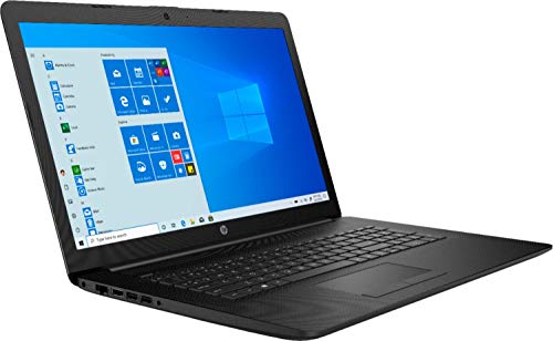 HP 2020 Laptop, 17.3" HD+ Screen, 10th Gen Intel Core i5-1035G1 Quad-Core Processor up to 3.60GHz, 8GB DDR4 RAM, 256GB PCIe NVMe M.2 SSD, DVD-RW, HDMI, Wireless-AC, Bluetooth, Windows 10 Home, Black