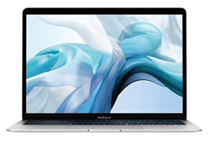 apple 2018 13.3in macbook air, mac os, intel core i5, 1.6 ghz, intel uhd graphics 617, 128 gb, silver (renewed)