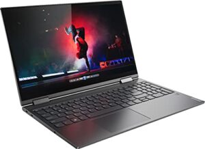 lenovo yoga c740 15.6-inch touchscreen 512gb ssd + 32 optane 1.6ghz i5-10210u 2-in-1 laptop (8gb ram, quad-core i5, fingerprint reader, windows 10 home) iron grey, 81td0078us