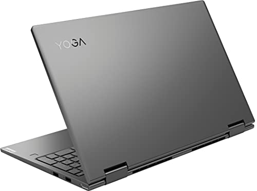 Lenovo Yoga C740 15.6-inch Touchscreen 512GB SSD + 32 Optane 1.6GHz i5-10210U 2-in-1 Laptop (8GB RAM, Quad-Core i5, Fingerprint Reader, Windows 10 Home) Iron Grey, 81TD0078US