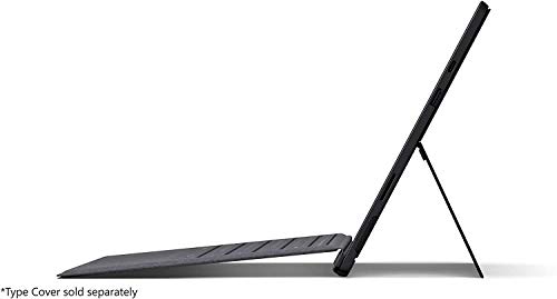 Microsoft Surface Pro 7 256GB i7 16GB RAM Windows 10 Pro (Wi-Fi, 1.3GHz Quad-Core i7 up to 3.9GHz, 12.3 Inch Touchscreen) Matte Black PVT-00015 (Renewed)