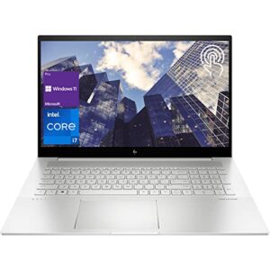 hp envy business laptop, 17.3″ fhd touchscreen, intel core i7-1260p processor, 32gb ram, 1tb ssd, ir camera, backlit keyboard, wi-fi 6, hdmi, windows 11 pro, silver