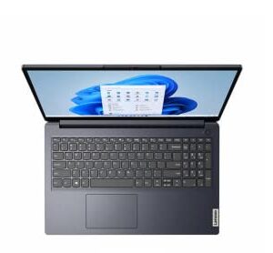 Lenovo IdeaPad 1 15.6" FHD Laptop- Intel Pentium Silver N6000 8GB RAM 128GB eMMC + 128GB SSD, HDMI, Bluetooth, Windows 11 S Mode - Office 365 (1-Year Subscription)