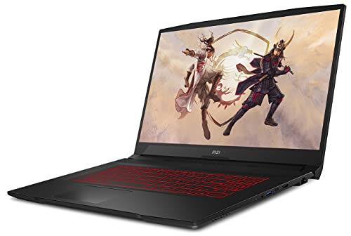 MSI 2022 Newest Katana GF76 17.3" 144Hz FHD IPS Gaming Laptop, Intel 8-Core i7-12700H(up to 4.7GHz), Geforce RTX 3060 6GB, Backlit Keyboard, Ethernet, WiFi 6, HDMI, Win11 (64GB RAM | 2TB NVMe)