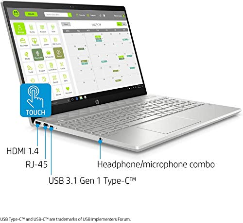 HP Pavilion 15 Business Laptop Computer, 10th Gen Intel Core i5-1035G1, 15.6" HD IPS Touchscreen, 16GB RAM, 512GB SSD, Win 10 Pro, Wi-Fi 5, Bluetooth, Webcam, B&O Audio, HDMI | 32GB USB Card