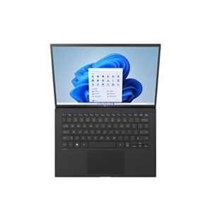 LG Gram 14Z90P Laptop 14" Ultra-Lightweight, (1920 x 1200), Intel Evo 11th gen CORE i7 , 16GB RAM, 512GB SSD, Windows 11 Home, 72 Wh Battery, Alexa Built-in, 2X USB-C, HDMI, USB-A - Black