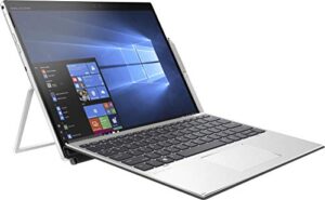 hp elite x2 g4 detachable laptop pc (i7-8665u, 256gb ssd, 16gb ram) windows 10 pro, silver
