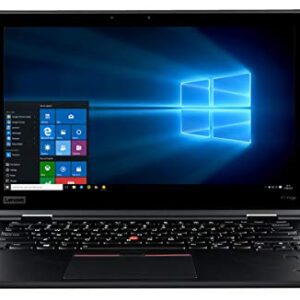 Lenovo ThinkPad X1 Yoga 14-inch FHD, Core i7-6600U 2.6GHz, 16GB RAM, 256GB Solid State Drive, Windows 10 Pro 64Bit, CAM, Touch, (Renewed)