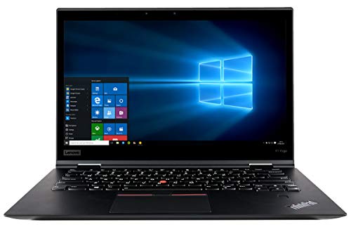 Lenovo ThinkPad X1 Yoga 14-inch FHD, Core i7-6600U 2.6GHz, 16GB RAM, 256GB Solid State Drive, Windows 10 Pro 64Bit, CAM, Touch, (Renewed)