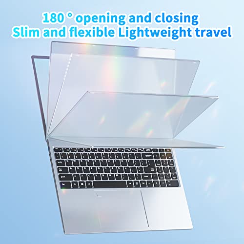 ZWYING 【Win 11 Pro/MS Office 2019】 16 inch FHD IPS high-Performance Laptop high Speed celeron N5105(2.0Ghz) CPU 12G RAM/512GB SSD High Capacity Battery Notebook PC with Backlit Keyboard (12G+512GB)