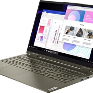 Lenovo 2023 Yoga 7i 2-in-1 X360 Yoga 15.6" Touch Screen Laptop, Intel Evo Platform Core i7 1165G7, 12GB RAM, 1TB PCIe SSD, Intel Iris Xe Graphics, Backlit Keyboard, Win 11 Professional, YSC Accessory