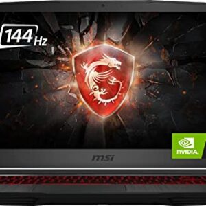 2021 MSI GF65 Gaming Laptop, 15.6" FHD 144Hz IPS Display, Intel Six-Core i5-10500H Processor, NVIDIA GeForce RTX 3060 GDDR6, 16GB RAM, 1TB PCIe NVMe SSD, WiFi 6, Backlit KB, HDMI, Windows 10, Black