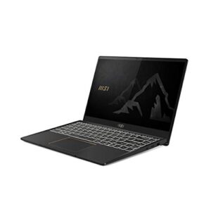 MSI Summit E14 A11SCS-088 14" UHD Ultra Thin and Light Professional Laptop Intel Core i7-1185G7 NVIDIA GeForce GTX1650Ti MAX-Q 16GB DDR4 1TB NVMe SSD Win10PRO, Ink Black