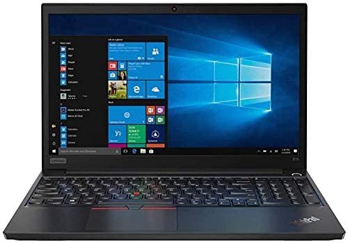 Lenovo ThinkPad E15 (20T80005US) Laptop, 15.6" FHD Display, AMD Ryzen 5 4500U Upto 4.0GHz, 8GB RAM, 256GB NVMe SSD, HDMI, DIsplayPort via USB-C, Card Reader, Wi-Fi, Bluetooth, Windows 10 Pro