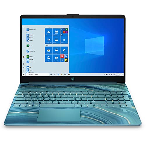 HP Laptop 15-dy2026ds 15.6" HD (1366 x 768) Touchscreen, Intel Pentium Gold 7505, Intel UHD Graphics, 8GB DDR4 RAM, 256GB SSD Storage, Windows 11 Home, Underwater Teal (Renewed)