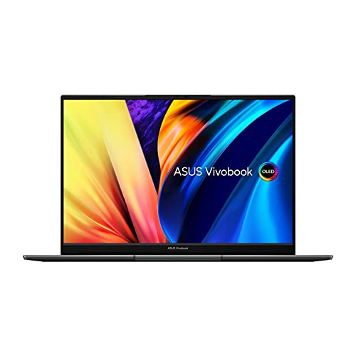 Asus 14.5'' OLED VivoBook Intel Evo Platform Laptop - 12th Gen Core i7-12700H 2880 x 1800 Display 120HZ -12GB DDR4 RAM 512GB PCIe® NVMe™ M.2 4.0 Solid State Drive Windows 11 Midnight Black