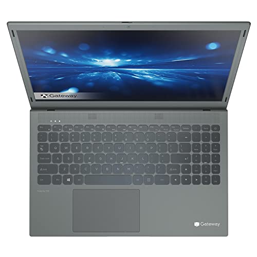 Gateway 15.6" FHD Ultra Slim Laptop, Quad-Core Pentium Silver N5030 up to 3.1GHz, 4GB RAM, 128GB eMMC, WiFi, Bluetooth, Office 365 Personal 1-Year, Windows 10 S, BROAGE 64GB Flash Drive, Charcoal