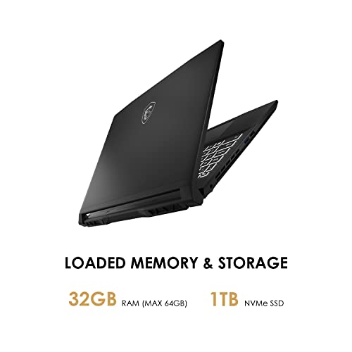 MSI Creator M16 16" Content Creation Laptop: Intel Core i7-12650H RTX 3060 32GB 1TB NVMe SSD, QHD+ 16:10 60Hz 100% DCI-P3, 180-Degree Lay-Flat, Cooler Boost Trinity+, Win 11 Home: Black A12UEV-468