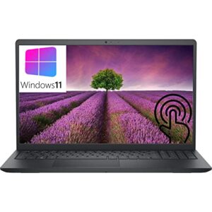 dell 2022 newest inspiron 15 3000 3511 15.6″ fhd touchscreen laptop, intel quard-core i5 1035g1 (beats i7-8550u), 32gb ddr4 ram, 1tb pcie ssd, 802.11ac wifi, bt, webcam, carbon black, windows 11