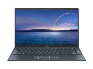 newest asus zenbook 14″ ips fhd nanoedge bezel display ultra-slim laptop, 4th gen amd ryzen 7 4700u 8-core, 16gb ram, 1tb pcie ssd, backlit keyboard, numberpad, windows 10 pro, pine gray