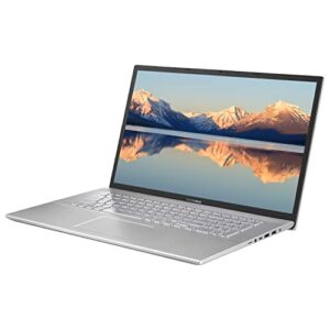 ASUS Vivobook Laptop, 17.3" HD+ (1600x900) Non-Touch Display, Intel Core i5 Quad-Core Processor, 20GB DDR4 RAM, 512GB PCIe NVMe M.2 SSD, Webcam, HDMI, USB Type-C, Wi-Fi 5, Windows 11 Home, Silver