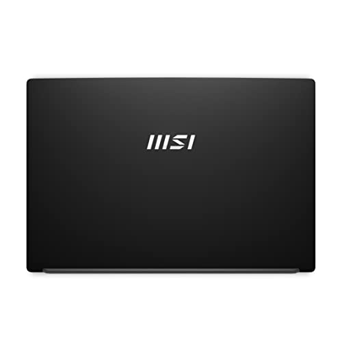MSI Modern 15 15.6" Laptop: Intel Core i5-1155G7, Intel Iris Xe, 16GB DDR4, 1TB NVMe SSD, 180-Degree Lay-Flat, USB Type-C, MicroSD Card Reader, Win 11 Pro: Classic Black B11M-023US