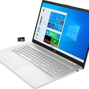 2021 HP 17.3" Laptop Computer 11th Gen Intel Core i3-1115G4 (Beats i5-8265U) 16GB RAM 1TB HDD HD+ Display USB-C WiFi HDMI Webcam Win10 + GOLDOXIS SD Card