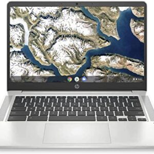 HP Chromebook 14A-NA1083CL 14" Chrome OS 101.0, Intel Celeron N4500 1.1GHz Processor, 4GB LPDDR4x-2933 MHz RAM, Intel UHD Graphics, 128GB eMMC Drive (Renewed)