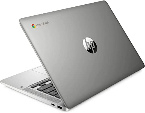 HP Chromebook 14A-NA1083CL 14" Chrome OS 101.0, Intel Celeron N4500 1.1GHz Processor, 4GB LPDDR4x-2933 MHz RAM, Intel UHD Graphics, 128GB eMMC Drive (Renewed)