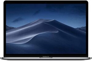 apple mid 2019 macbook pro with 2.6 ghz intel core i7 (15.4 inch, 32gb ram, 256gb ssd) space gray (renewed)