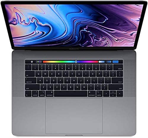 Apple Mid 2019 MacBook Pro with 2.6 GHz Intel Core i7 (15.4 inch, 32GB RAM, 256GB SSD) Space Gray (Renewed)